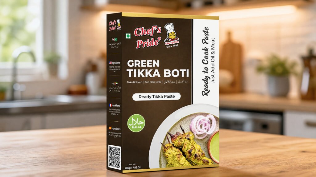 GREEN TIKKA BOTI